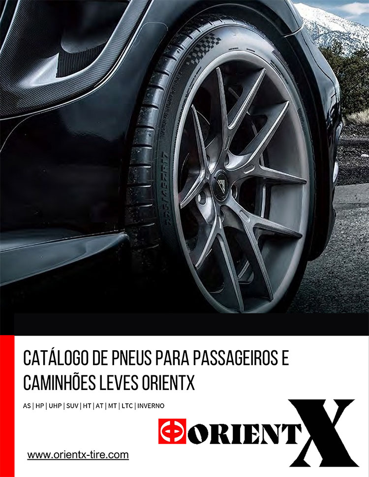 OrientX Tires PCR Catalogue Brazil 2025